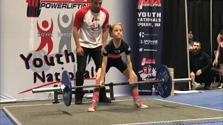 11 Year Old Powerlifter Breaks USAPL Deadlift American Record