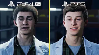 Spider Man Remastered Vs Original PS4 PRO Vs PS5 Graphics Comparison 4K