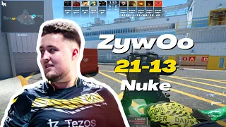 【CS2 POV】Vitality ZywOo (21-13) vs FaZe (Nuke) | BLAST Premier Fall Final 2023