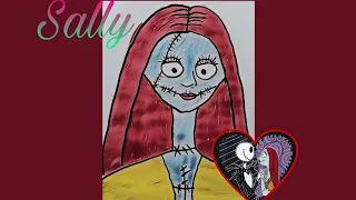 How to Draw Sally (Nightmare Before Christmas)