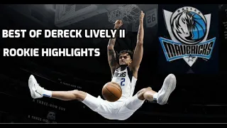 Dereck Lively II NBA Dallas Mavericks FULL Rookie Highlights & Tribute (Sweet Child O' Mine)