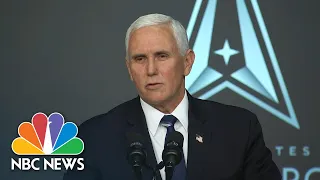 Pence Announces Space Force Members Will Be Called ‘Guardians’ | NBC News NOW