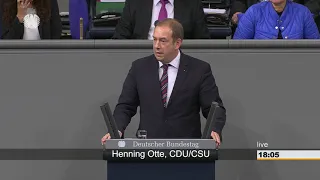 Henning Otte: Aktuelle Stunde zum Umgang mit externen Beratern im… [Bundestag 09.11.2018]