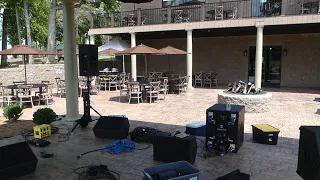 Sound system setup for a fund raising event using an A&H QU-16 with RCF speakers - Event Video 45