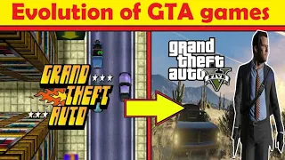 EVOLUTION OF GTA GAMES|1997 to 2013|GTA|#rockstargames