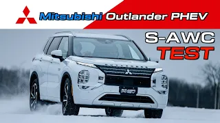 Conquering Winter: 2024 Mitsubishi Outlander PHEV & S-AWC Snow Test!