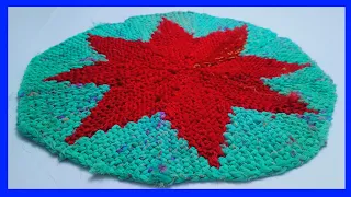 8 kaliwala round shape wala doormat, Paydan banane ka tarika, doormat making at home, diy