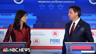 DeSantis, Haley discuss why voters should choose them over Trump