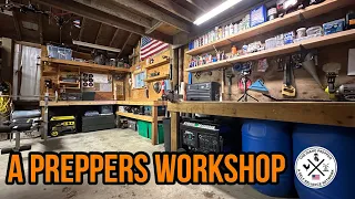 A Preppers Workshop - Preparing For The Coming Struggle! Stock Up On Tools & Supplies Now! #shtf