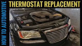3.6l Chrysler 300: How To Replace The Thermostat