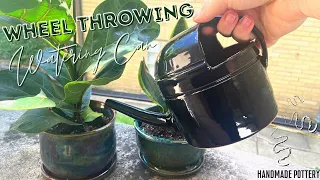 Creating a Watering Can Out of Stoneware Clay So I Can Water My Plants | Pottery by Sara