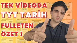 TYT TARİH FULLETEN SON TEKRAR ! | Bunları Bilmeden Sınava Girme ! | #tyt #yks