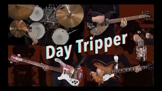 Day Tripper - Instrumental Cover - Guitars, Bass, Drums, and Tambourine