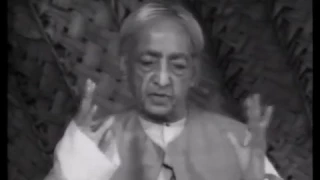 J. Krishnamurti - Madras (Chennai) 1982/83 - Public Q&A 2