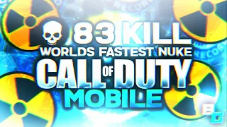Call of Duty Mobile - "9000 SCORE?!" | INSANE 83 KILL GAME WITH THE WORLD’S FASTEST NUKE!