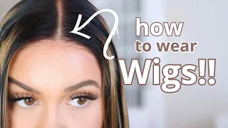 The only *WIG* tutorial you need (These tips took me years to find🙊) Wear & Go Wig ft Jessies Wig