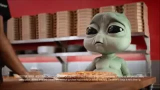 Pizza Hut commercials: homesick alien and a severely injured man - Extended Version
