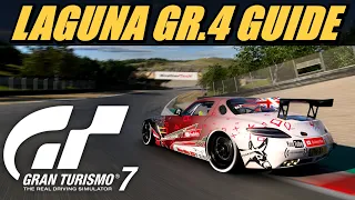 Gran Turismo 7 - Laguna Seca GR.4 Ultimate Guide (Manufacturer)