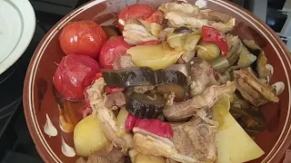 АЖАБСАНДА ! Простое и вкусное блюдо. Azhabsanda simple snd tasty dish.