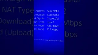 PS4 Fast download speed...