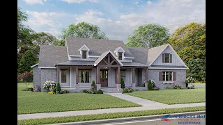 MODERN FARMHOUSE PLAN 4534-00035 WITH INTERIOR