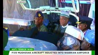 Five Mushshak Aircraft inducted into Nigerian Airforce