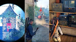 Sniper Elite 5 Neutralize Defenses - Liberate the Southern Town