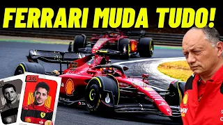 FERRARI ADMITE ERRO E REVELA GRANDES MUDANÇAS NA FÓRMULA 1