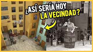 ¿CÓMO SE VERÍA HOY LA VECINDAD DEL CHAVO DEL 8? | SECRETO REVELADO | CURIOSIDADES | CRONOS FILMS TV