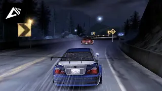 BMW M3 GTR - Wolf Canyon Duel (Zero Wall Hit) | NFS Carbon (60FPS)