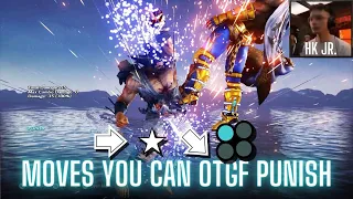 Moves you can OTGF Punish like HK JR. (Heihachi) - TEKKEN 7