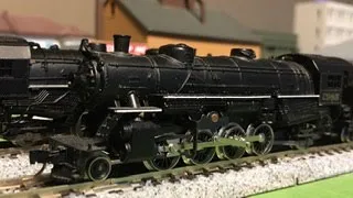 N scale Atlas / Rivarossi 2-8-2 with a refurbished motor