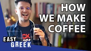 How To Make Greek Coffee, Frappé & Freddo Espresso | Super Easy Greek 54