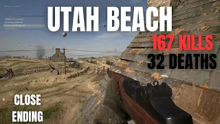 167 kills - a sunny day on Utah Beach #hellletloose