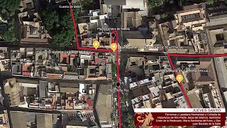 Itinerario - Descubre el callejero que realizará la Hermandad del Silencio en su salida procesional