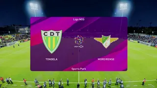 CD Tondela vs Moreirense Fc | PES 20 Liga NOS Live Gameplay