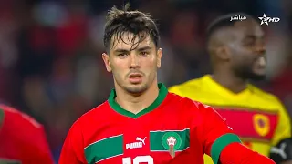 Brahim Diaz's touches ● In his first Match with the Morocco !