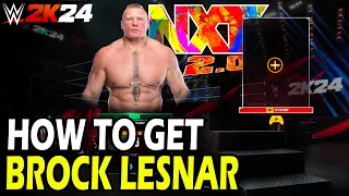 How to Get Brock Lesnar in WWE 2k24