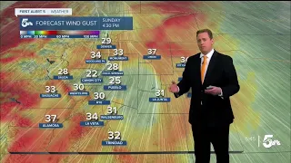 Breezy Conditions Along I-25 are Only Going to Get Stronger in the Days to Come