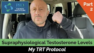 Supraphysiological Testosterone Levels (Part 2) - My TRT Protocol