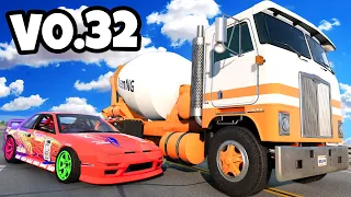 The NEW BeamNG Drive 0.32 Update is AMAZING!