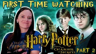 Harry Potter and the Chamber of Secrets (2002) | Movie Reaction | Part 2 I I Guess Dobby is Okay...
