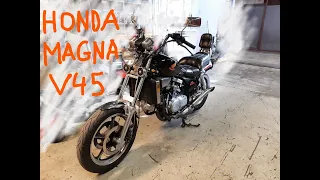 Honda Magna V45 V750C '86 Exhaust 4K