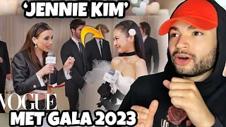 DrizzyTayy REACTS To: BLACKPINK’s JENNIE KIM “Attends Her First Met Gala in 2023 | Emma Chamberlain