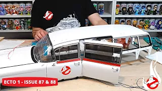 Build The Ghostbusters Ecto-1-Issue 87 & 88 - Finish The Left Rear Door, Trim & Window (Speed Build)