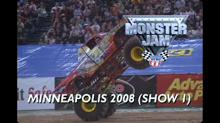 Monster Jam Minneapolis 2008 Show 1 Freestyle 1/19/08