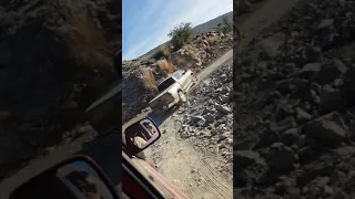 offroading of tundra and land cruiser on barren mountains of balochistan