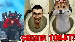 REACTION PEPERANGAN SKIBIDI TOILET VS CAMERA SEMUA EPISODE 1-30