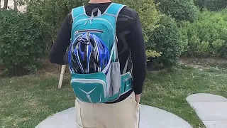 Спортивный велосипедный рюкзак с Алиэкспресс.Велорюкзак с гидратором.