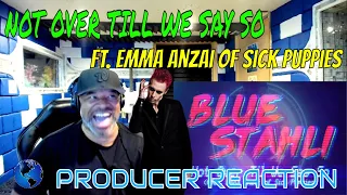 Blue Stahli   Not Over Til We Say So feat  Emma Anzai of Sick Puppies - Producer Reaction